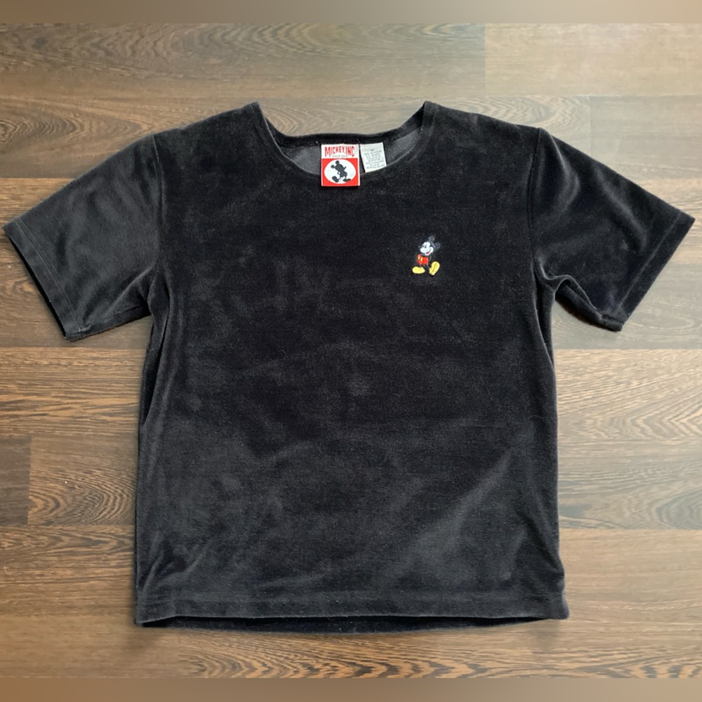 90's Disney Mickey Mouse Velvet Tee